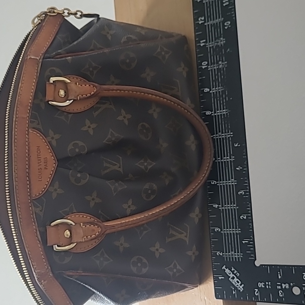 Louis Vuitton Brown Monogram Shoulder Bag - Picture 15 of 16